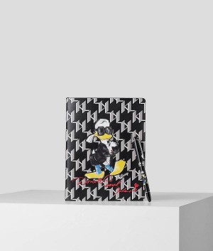 Akcesoria Damskie Karl Lagerfeld DISNEY x KARL LAGERFELD NOTEBOOK AND PEN SET Czarne Kolorowe | PL LH2200