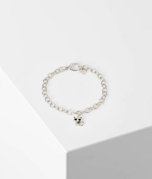 Biżuteria Damskie Karl Lagerfeld K/IKONIK CHARM BRACELET Srebrne | PL UT2188