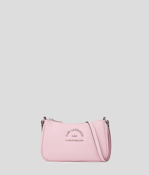 Torba Crossbody Damskie Karl Lagerfeld RUE ST-GUILLAUME SMALL Różowe Białe | PL DN2521