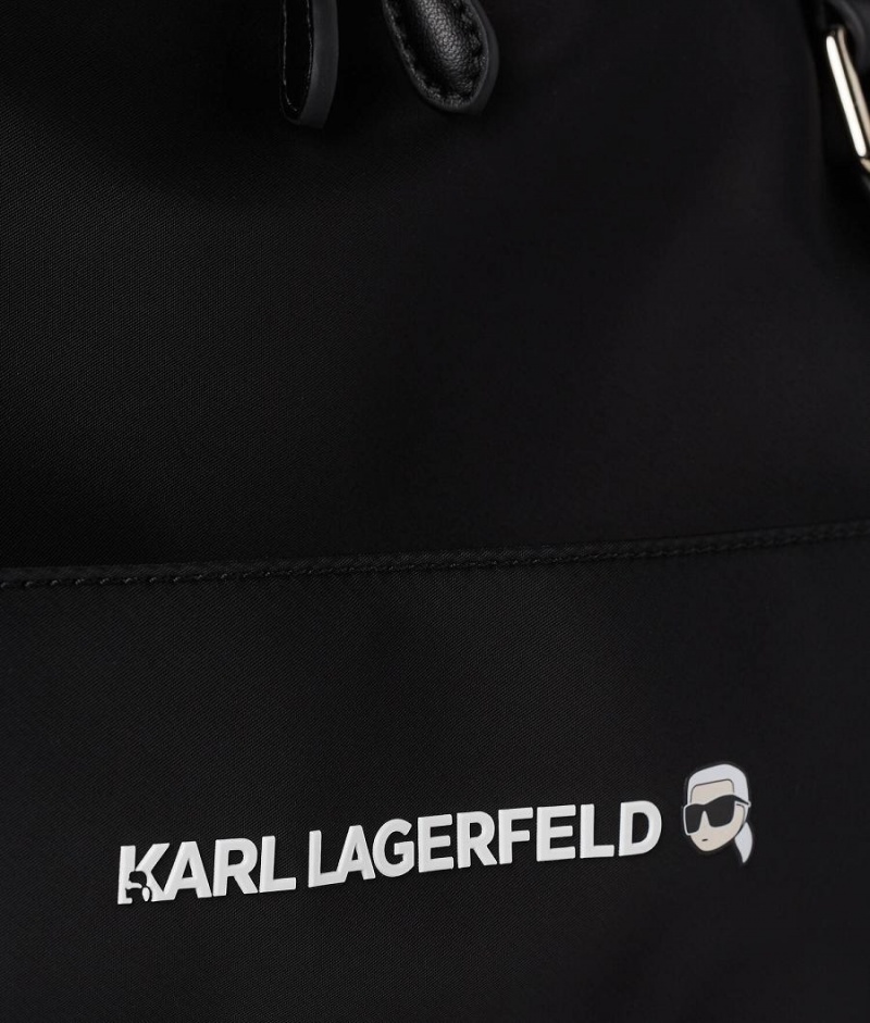 Akcesoria Damskie Karl Lagerfeld K/PET CARRIER Czarne | PL NB2206