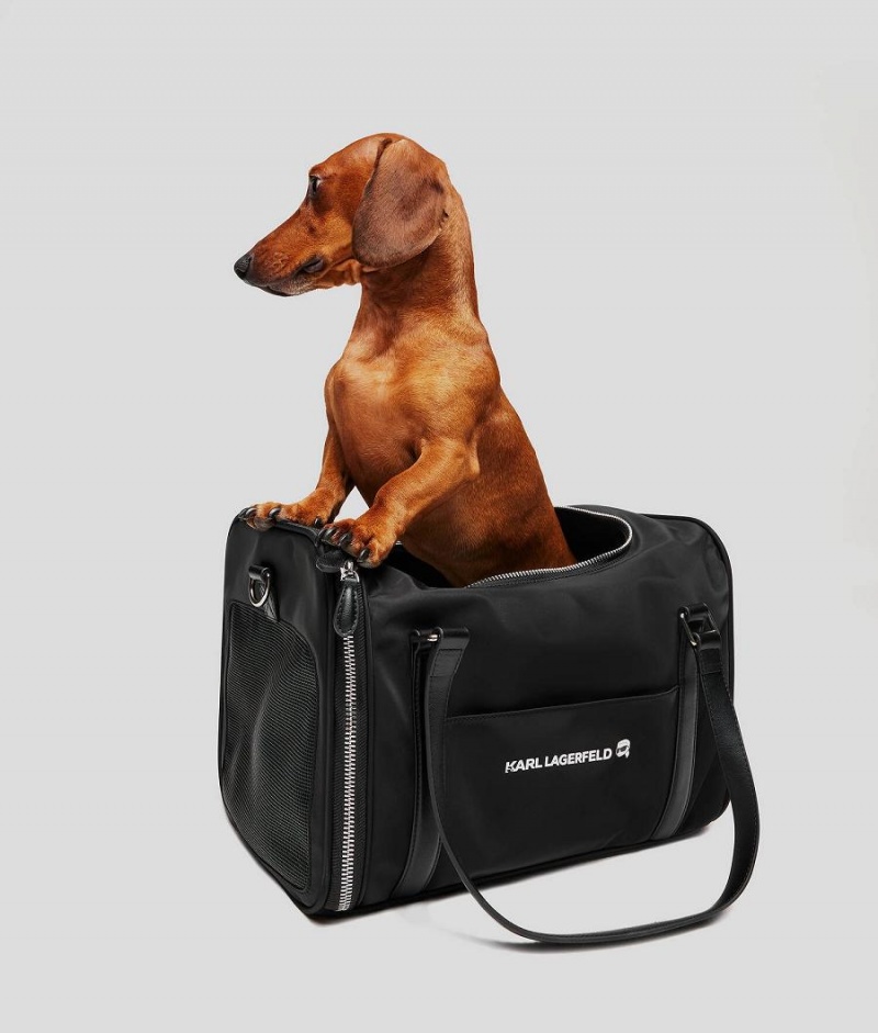 Akcesoria Damskie Karl Lagerfeld K/PET CARRIER Czarne | PL NB2206