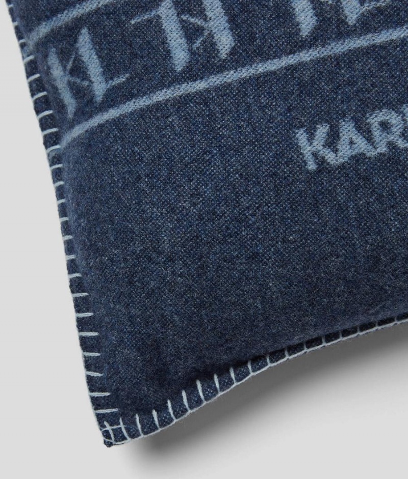 Akcesoria Męskie Karl Lagerfeld K/Monogram Lounge Cushion Niebieskie Kolorowe | PL LH3452