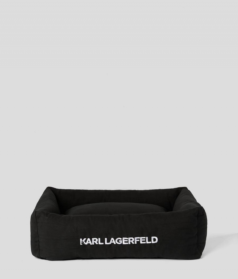 Akcesoria Męskie Karl Lagerfeld WoK/PET BED Czarne Szare | PL IS3464