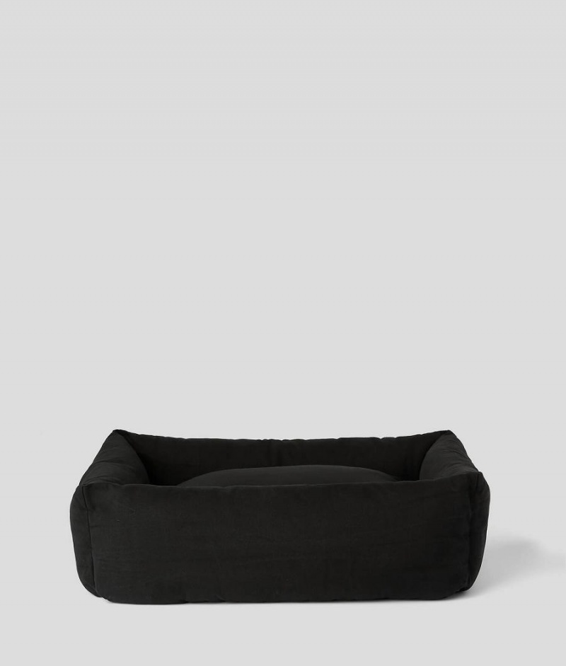 Akcesoria Męskie Karl Lagerfeld WoK/PET BED Czarne Szare | PL IS3464