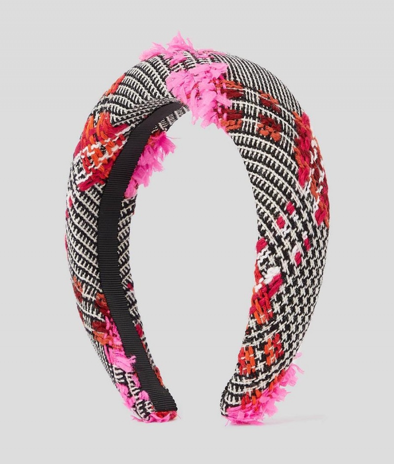 Biżuteria Damskie Karl Lagerfeld BOUCLÉ HEADBAND Kolorowe | PL JJ2120