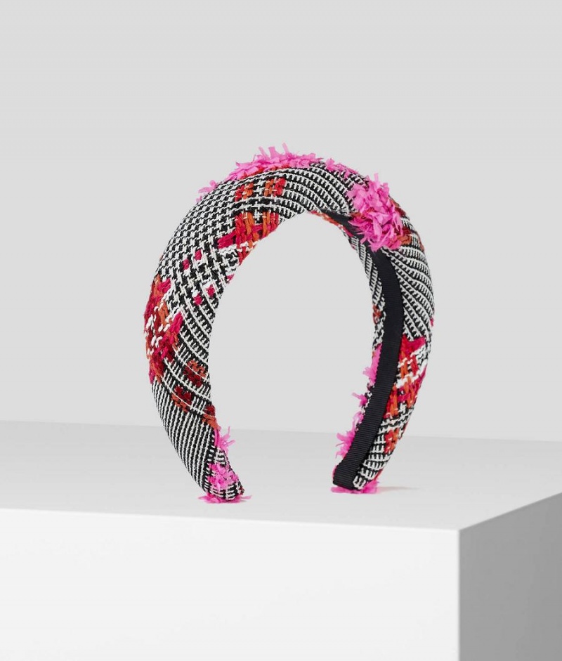 Biżuteria Damskie Karl Lagerfeld BOUCLÉ HEADBAND Kolorowe | PL JJ2120