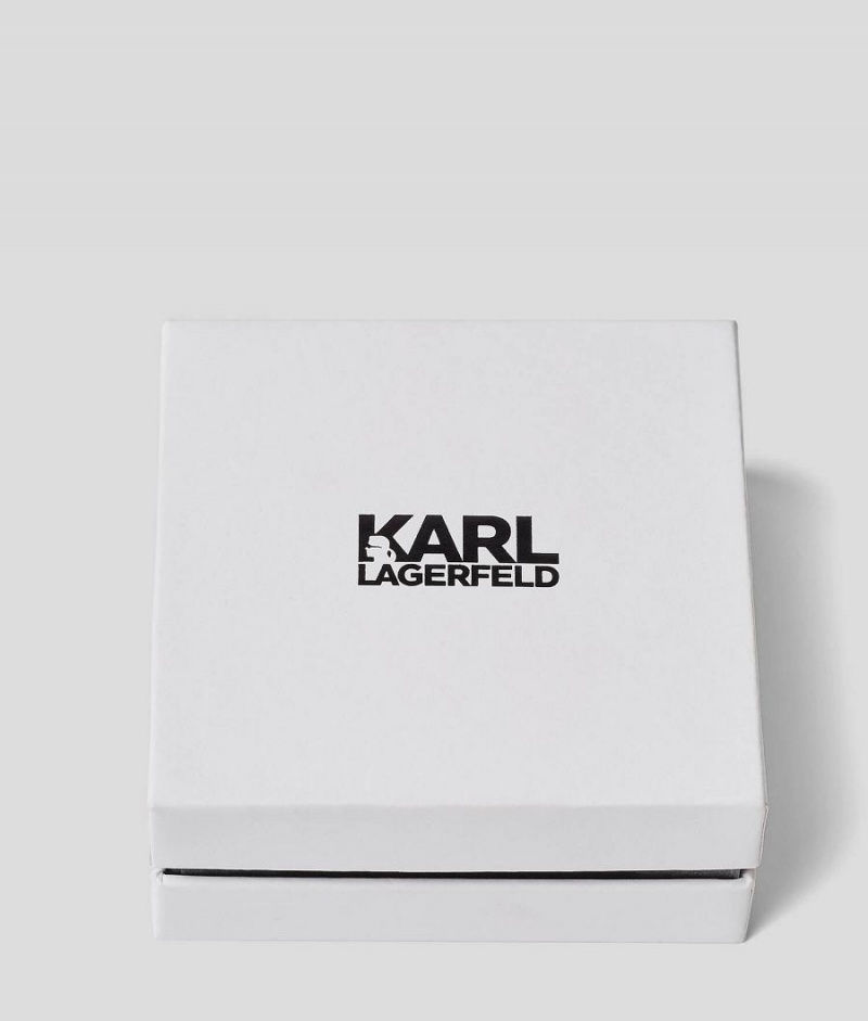 Biżuteria Damskie Karl Lagerfeld K/ARCHIVE FAN PEARL EARRINGS Złote | PL JJ2172