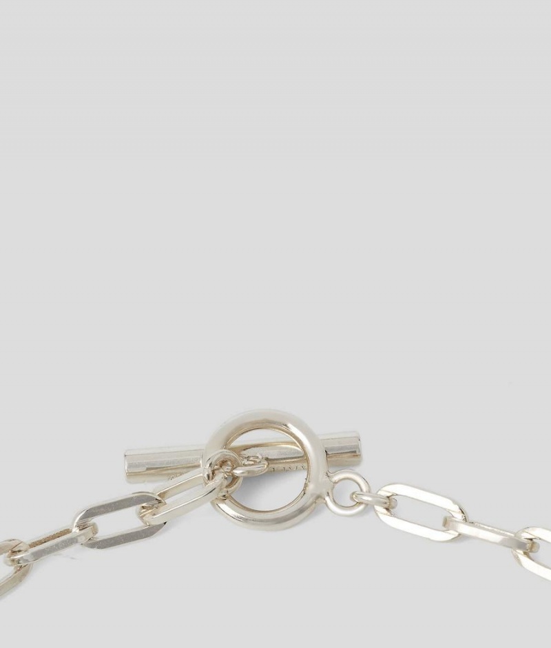 Biżuteria Damskie Karl Lagerfeld K/SIGNATURE SILVER BRACELET Srebrne | PL WY2131