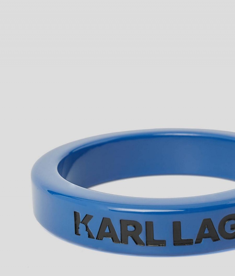 Biżuteria Damskie Karl Lagerfeld K/SUMMER SLIM BANGLE Niebieskie | PL LH2096