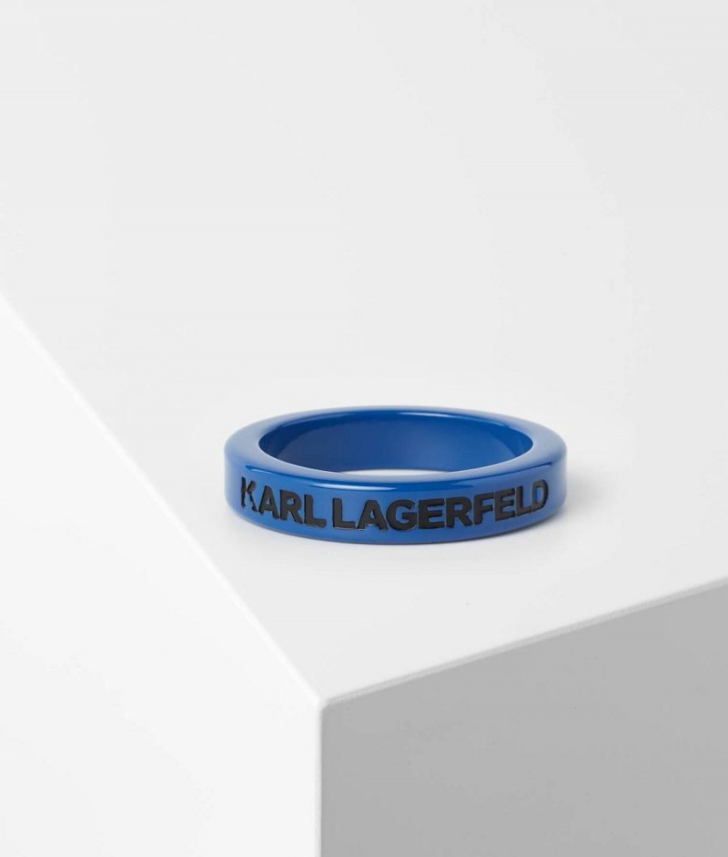 Biżuteria Damskie Karl Lagerfeld K/SUMMER SLIM BANGLE Niebieskie | PL LH2096