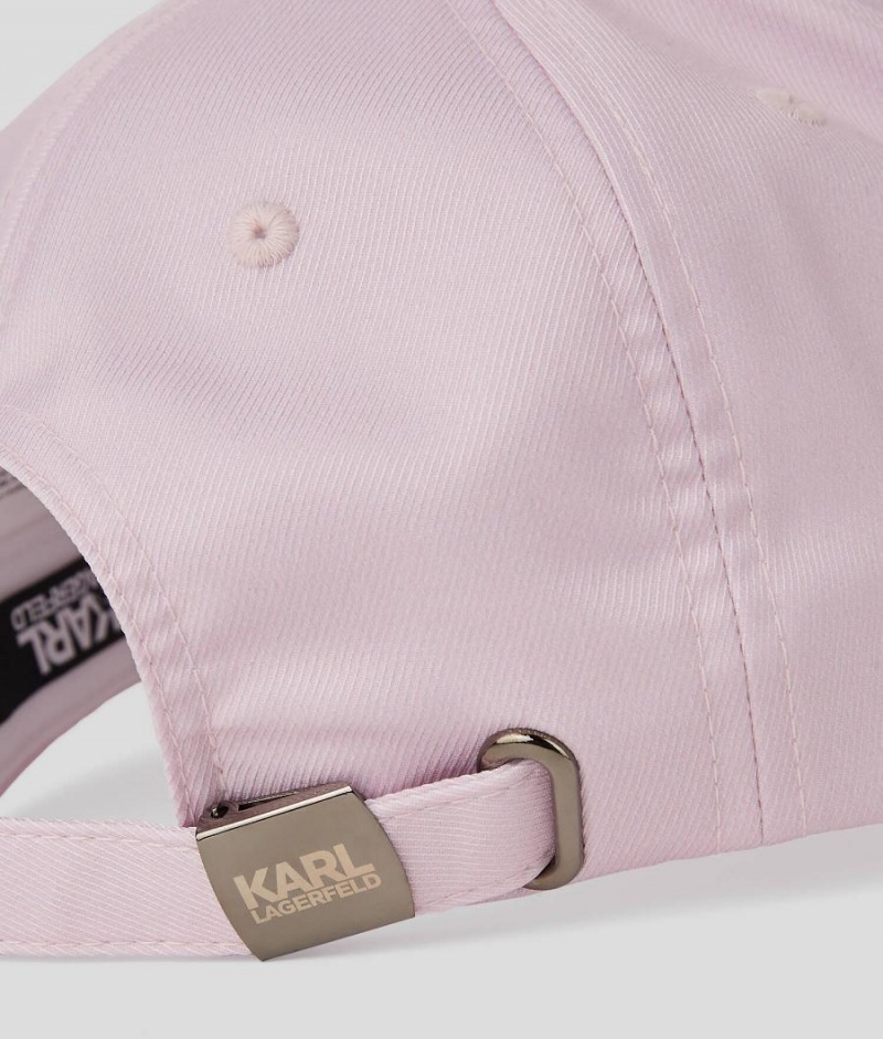 Czapka Męskie Karl Lagerfeld Basecap Różowe | PL NB3421