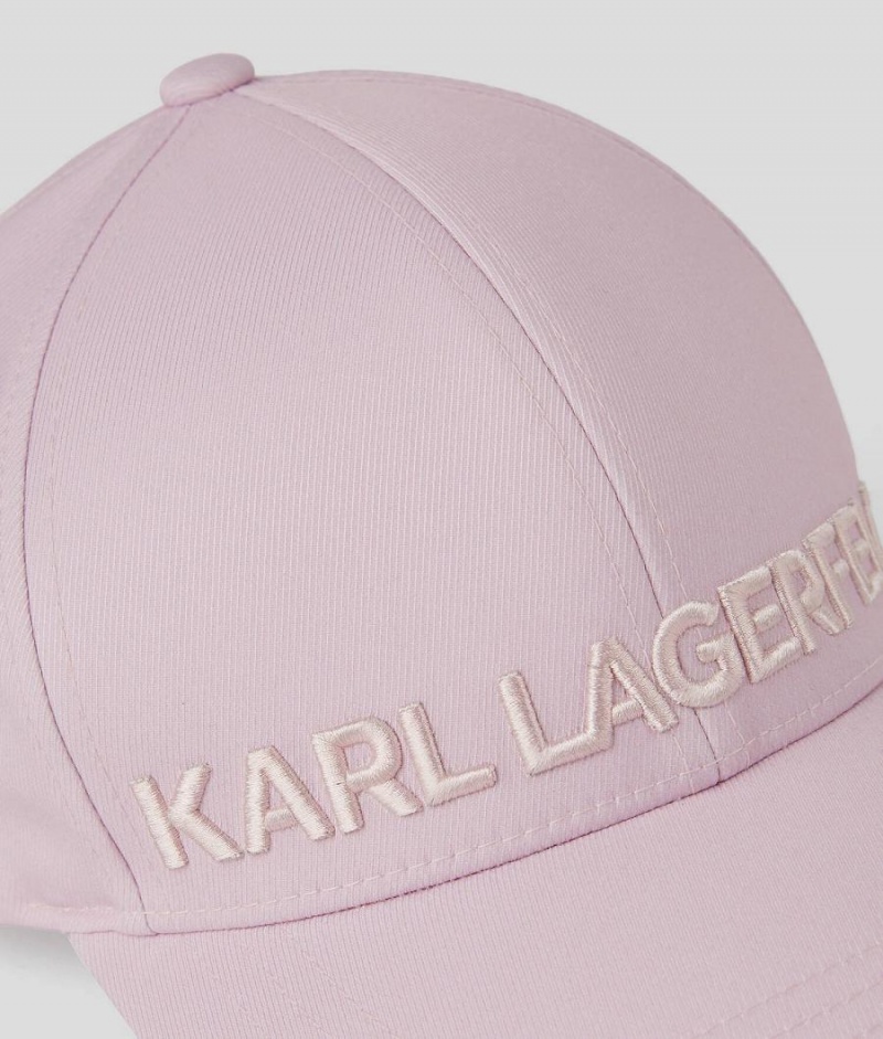 Czapka Męskie Karl Lagerfeld Basecap Różowe | PL NB3421