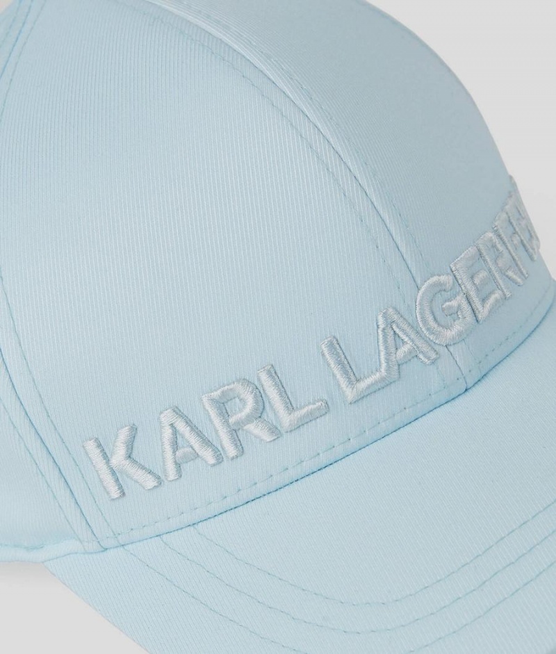 Czapka Męskie Karl Lagerfeld Basecap Turkusowe | PL MA3420