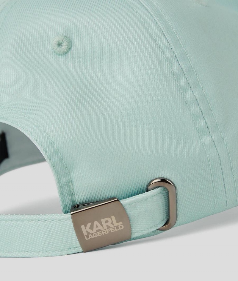 Czapka Męskie Karl Lagerfeld Basecap Zielone | PL GL3423