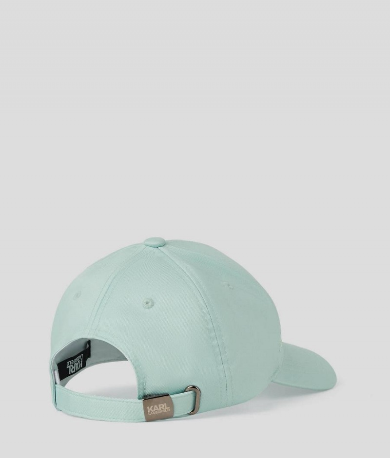 Czapka Męskie Karl Lagerfeld Basecap Zielone | PL GL3423