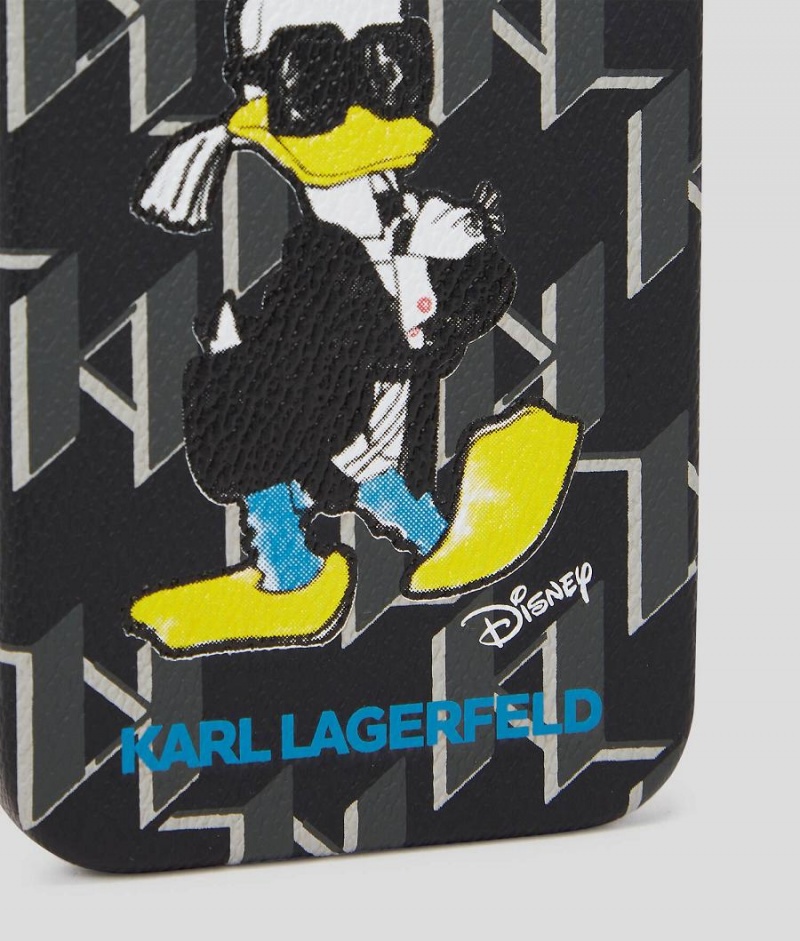 Etui na Telefon Damskie Karl Lagerfeld DISNEY x IPHONE 13 PRO MAX Czarne | PL FM2091