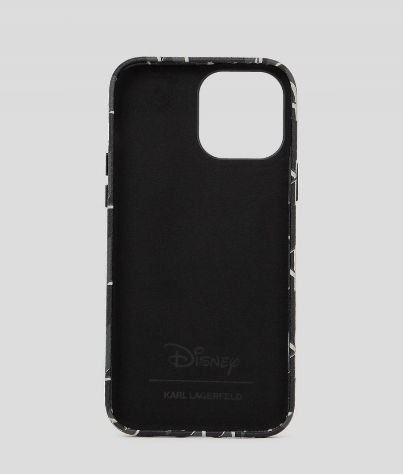 Etui na Telefon Damskie Karl Lagerfeld DISNEY x IPHONE 13 PRO MAX Czarne | PL FM2091