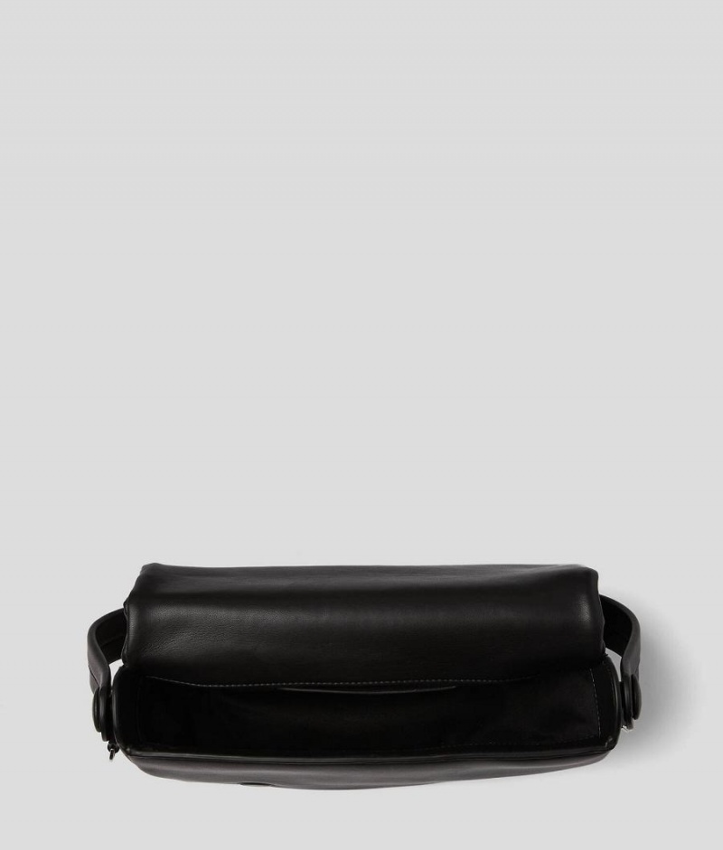 Handbags Damskie Karl Lagerfeld K/SWING PINS BAGUETTE Czarne | PL QZ2507