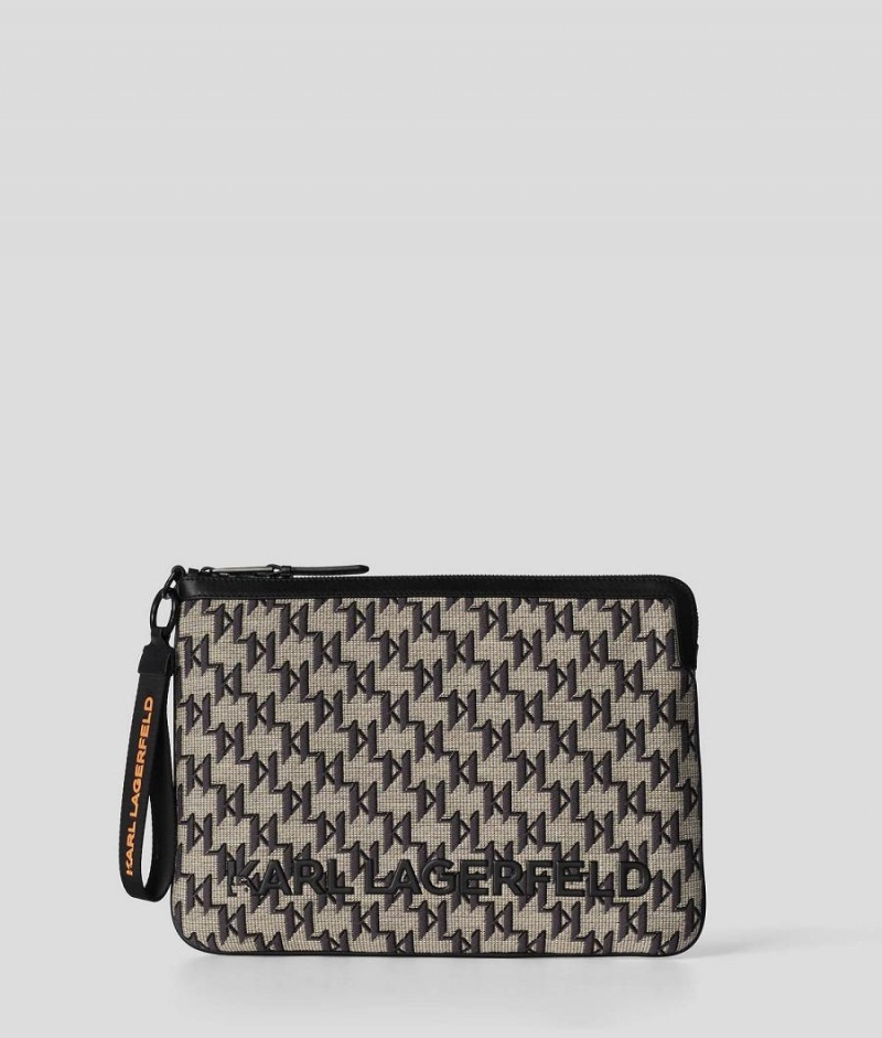 Kopertówka Damskie Karl Lagerfeld KL MONOGRAM Kolorowe | PL NB2587