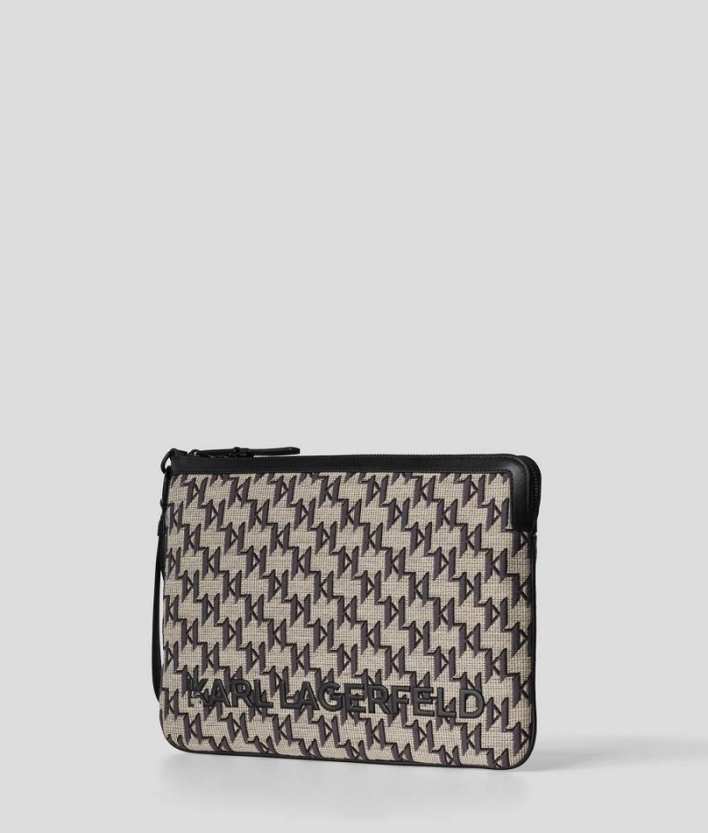 Kopertówka Damskie Karl Lagerfeld KL MONOGRAM Kolorowe | PL NB2587