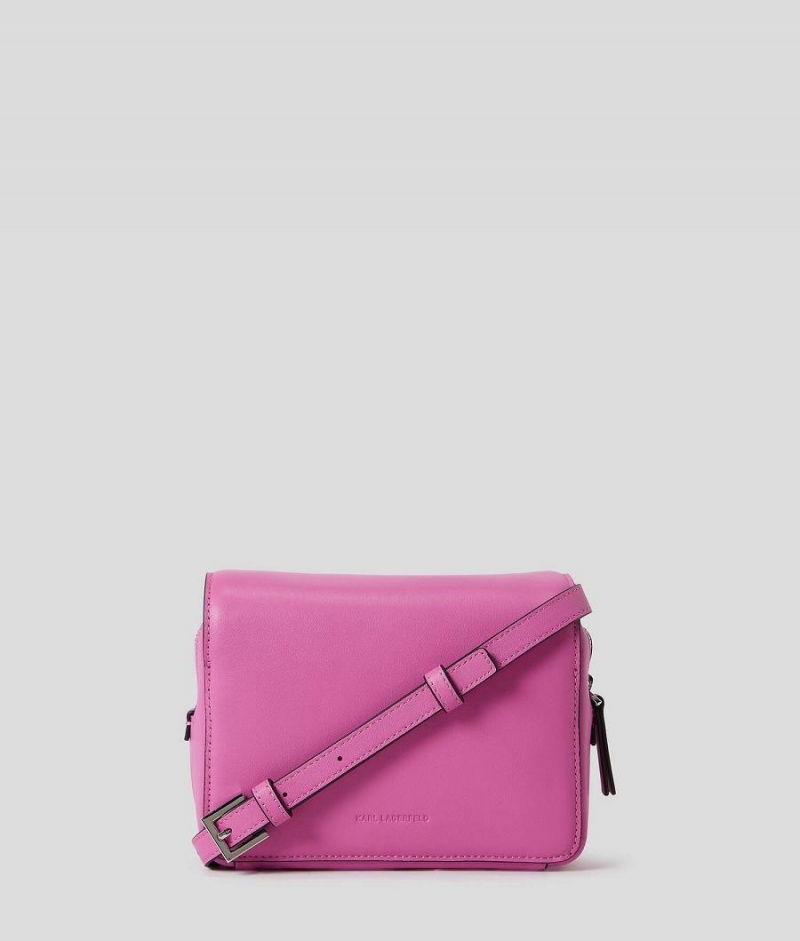 Torba Crossbody Damskie Karl Lagerfeld K/DISK Różowe | PL OR2525