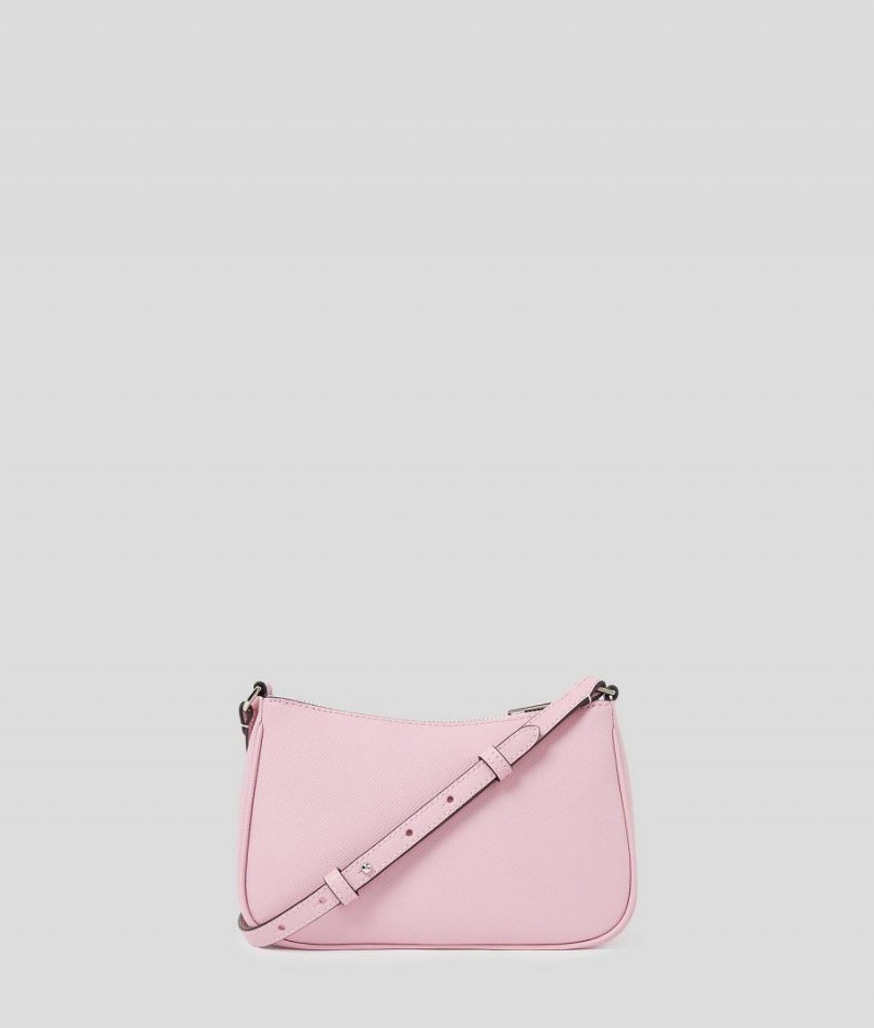 Torba Crossbody Damskie Karl Lagerfeld RUE ST-GUILLAUME SMALL Różowe Białe | PL DN2521