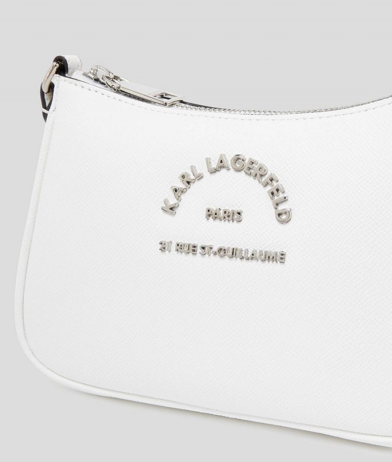 Torba Crossbody Damskie Karl Lagerfeld RUE ST-GUILLAUME SMALL Białe | PL IS2526