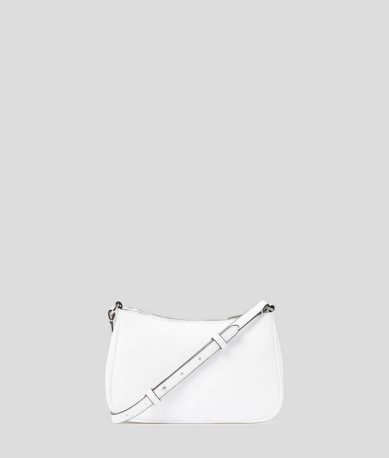 Torba Crossbody Damskie Karl Lagerfeld RUE ST-GUILLAUME SMALL Białe | PL IS2526